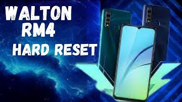 Hard Reset Walton Rm4 / Remove pin & pattern lock