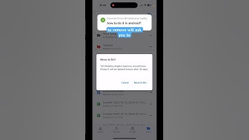 Delete files in Google Drive in Android or IOS