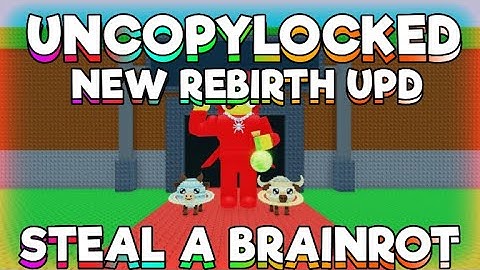 Steel een Brainrot Uncopylocked Laatste | Roblox-studio