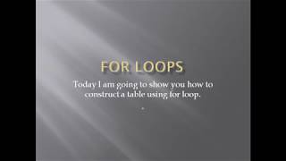 construct the table of 2 using for loop c++.slow and easy!!