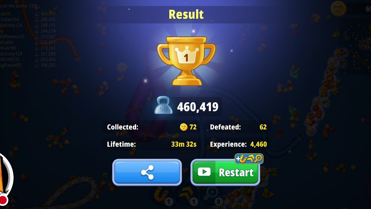 Worms Zone Live gaming 🎮👾 is live