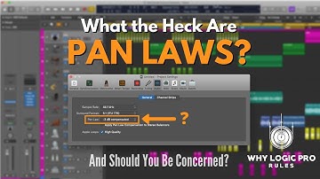 Pan Laws - What Are They? And Are They Worth All the Controversy? Logic Pro Pan Laws Explained