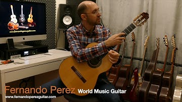 How to make free fretlets or added frets for guitar  Playing World Music Guitar with Fernando Perez