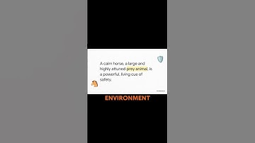 How Horses Signal Safety to Our Brains #substack #shorts