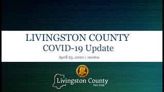 Livingston County, NY: COVID-19 Response Update