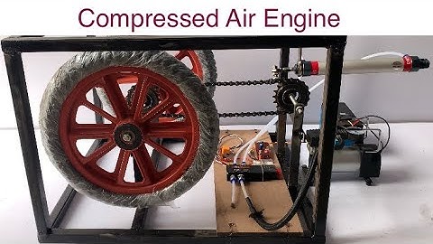Compressed air engine with variable speed Mechanical engineering final year project