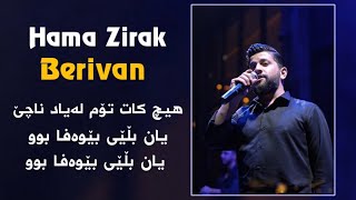 Hama Zirak - Berivan - Live Music _New Resimi