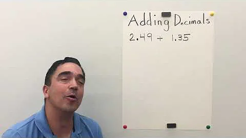 Adding Decimals Example 1 / My Growing Brain