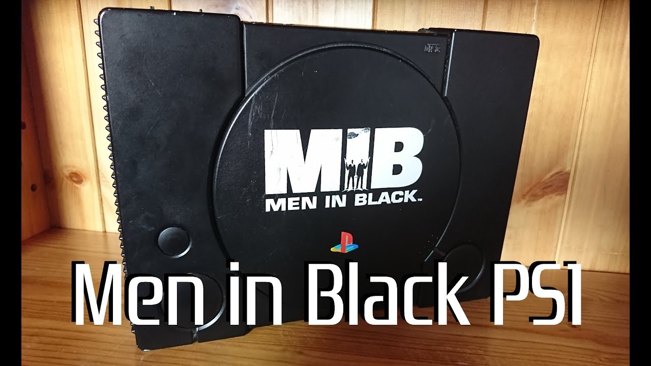 Playstation 1 черная. Ps1 черная. Men in Black ps1. MIB ps1. Кофта плейстейшен черная.