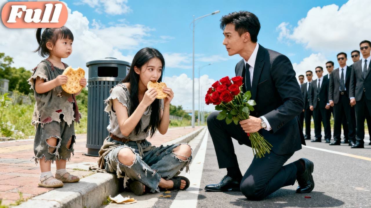 【FULL】💖 【FULL】💖可憐5歲小女孩和失智媽媽流浪街頭乞討，絕嗣總裁看到這個和他一摸一樣的小女孩，立馬去做親子鑒定！ 把母女倆帶回家寵上天！#MiniDrama