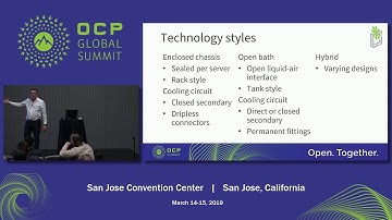 OCPSummit19 - EW: Advanced Cooling - In depth Discussion ACS Immersion Standards and Best Practices