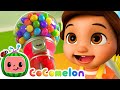 The gumball machine  with nina and jj  cocomelon nursery rhymes for kids