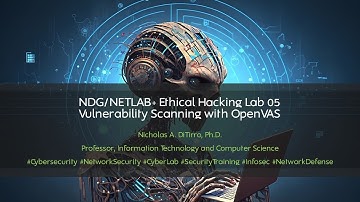 NDG/NETLAB+ Ethical Hacking Lab 05 - Vulnerability Scanning with Open VAS - 012222E02