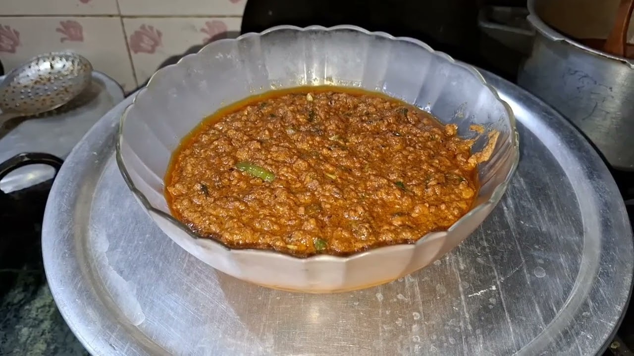 How to make Hyderabadi Dum ka Kheema and Luqmi