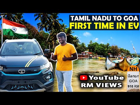 First time in EV Tamilnadu to goa trip// charging station details//cost expense details// RM views🤑