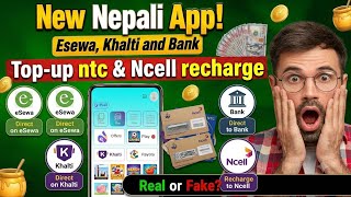 New esewa earning app in nepal | Top-up Ntc & Ncell Recharge | esewa earning app review in nepal screenshot 5