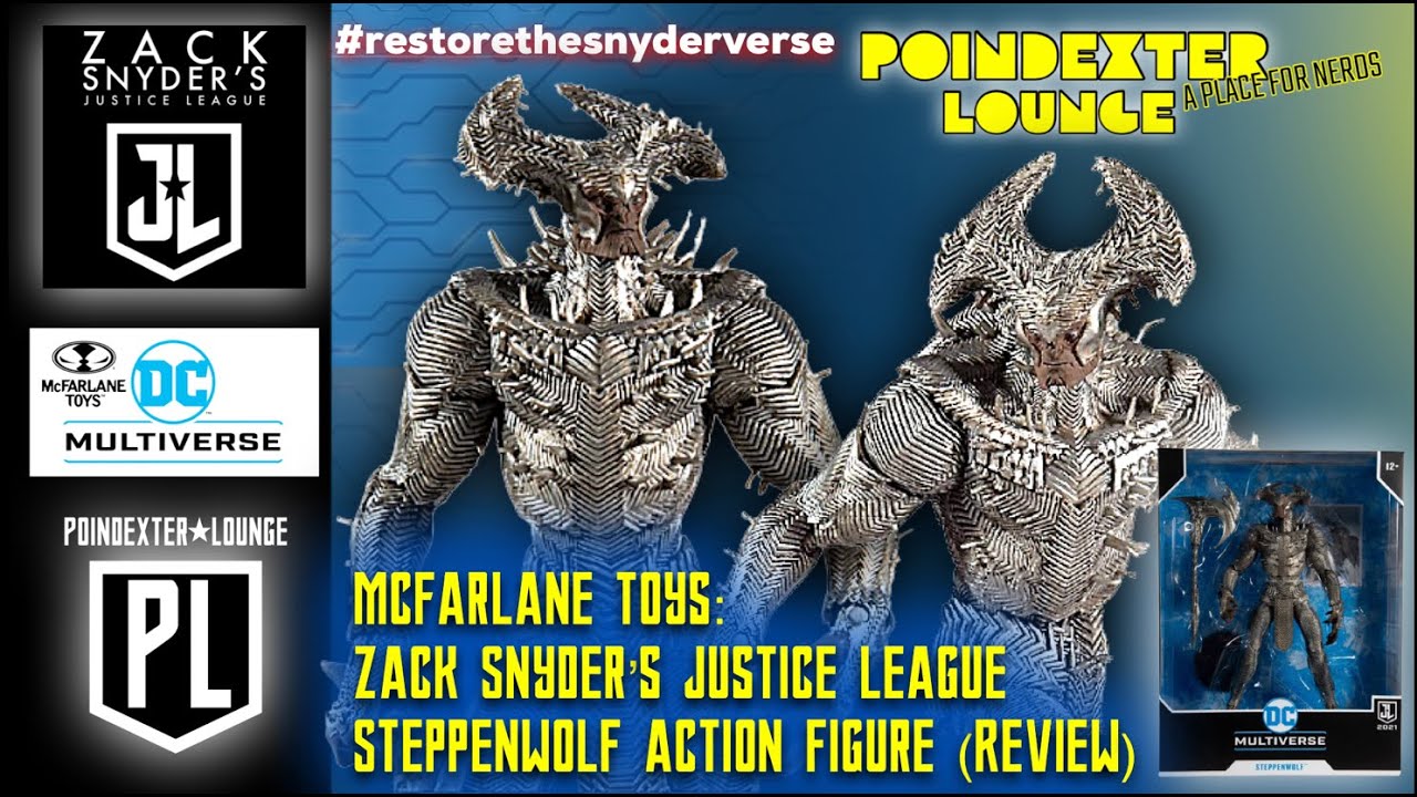 MCFARLANE TOYS - ZACK SNYDER'S JUSTICE LEAGUE - STEPPENWOLF ACTION FIGURE REVIEW I have some issues