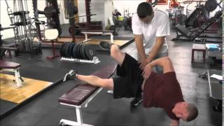 Partner Bench Abduction Eccentric