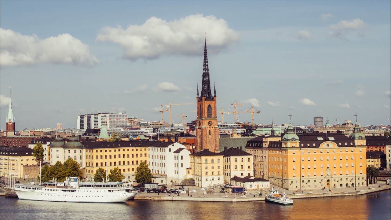 Дождливый Стокгольм - прогулка на пароме