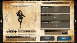 Octopath CotC: Sonia EX3 (Adversary Log)