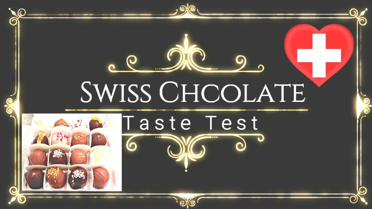 Swiss Chocolate Taste Test in Zurich