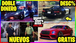 Nueva ACTUALIZACION! EPICO EVENTO POLICIAL! 3 COCHES GRATIS! DESC% en TODO POLICIAL GTA Online