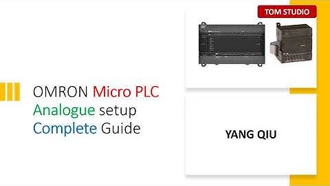 How to set up & wire up Omron CP1W-AD041 analogue