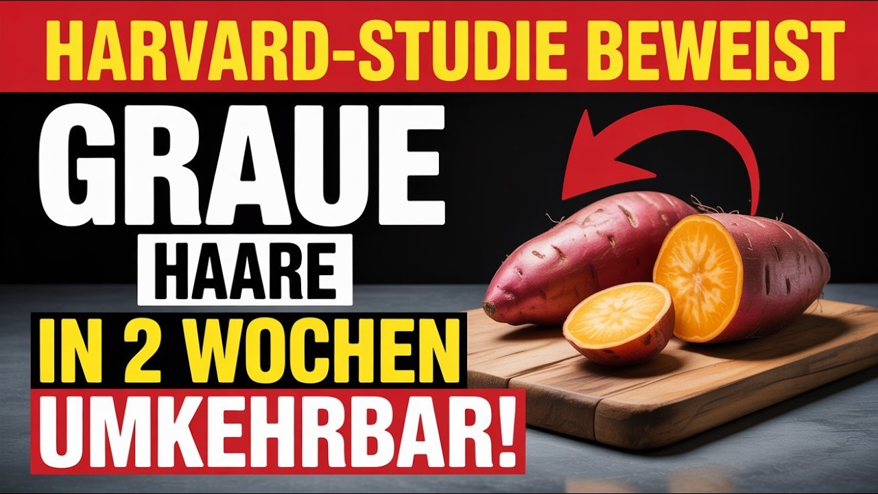 Stoppen Sie graue Haare natürlich – Die 3 verborgenen Nährstoffe, die Ihnen fehlen