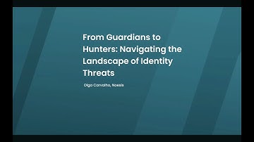 From Guardians to Hunters: Navigating the Landscape of Identity Threats | Dashlane Security Seminar