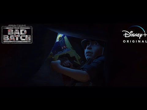 Omega is mining ipsium from the mine | The Bad Batch Season 2 Episode 9 “The Crossing”