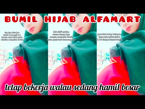 Bumil Cantik Hijab Alfamart