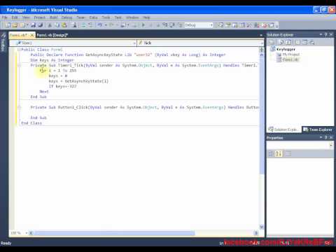 VB.Net - Basit Keylogger Yapımı