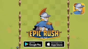 EPIC Rush Gameplay (by kikike Corp.) | (Android/iOS Strategy RPG)
