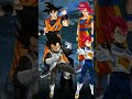 CC Goku, CC Vegeta vs  Goku, Vegeta