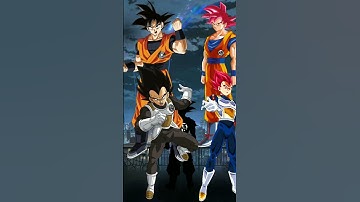 CC Goku, CC Vegeta vs  Goku, Vegeta