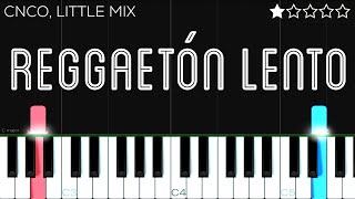 CNCO, Little Mix - Reggaetón Lento | EASY Piano Tutorial by PHianonize 1,265 views 5 days ago 3 minutes, 5 seconds