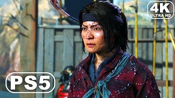 Ghost of Tsushima PS5 - Defeat the Mongols and Rescue Yukio at Komatsu Forge (4K ULTRA HD PS5)
