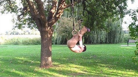 Kip to L-sit (Rings)