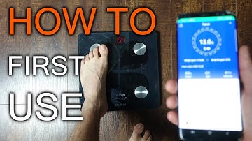 How to First Use Renpho Scale