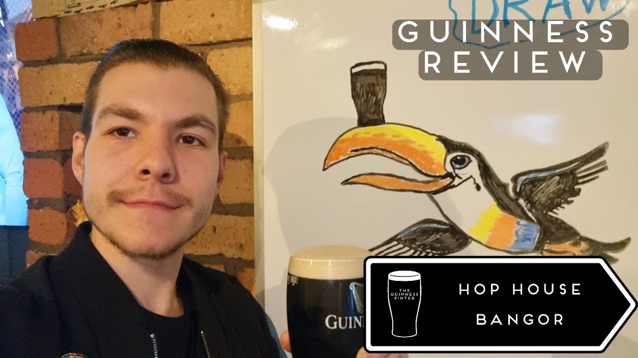 FIRST HOMETOWN REVIEW!!! Reviewing Guinness HOP HOUSE, BANGOR YouTube