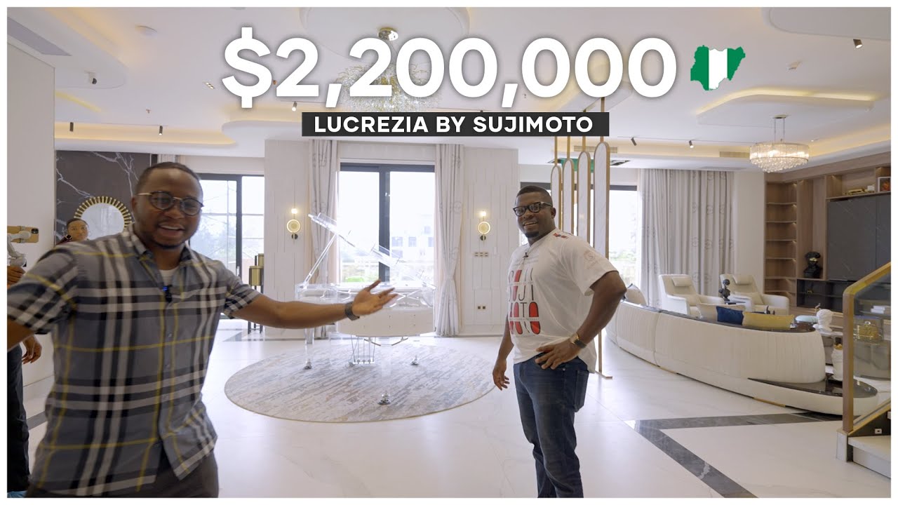 Самый роскошный дом на острове Банана в Лагосе | Lucrezia от Судзи Мото