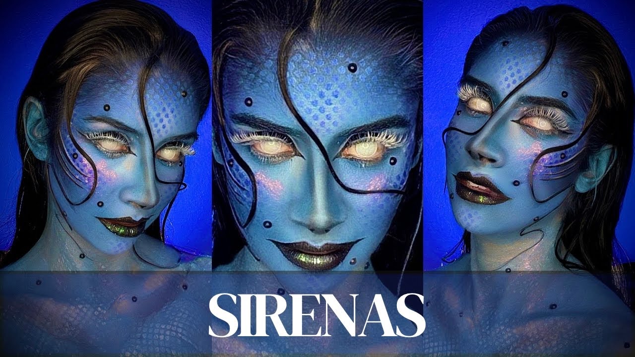 EL ORIGEN DE LAS SIRENAS || MAKEUP🌊