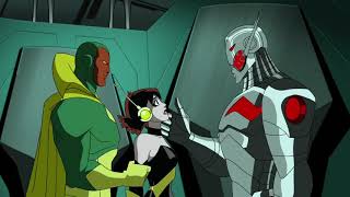 Ultron tells Wasp about Jocasta
