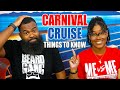 15 Things To Know Before Your Next Carnival Cruise!