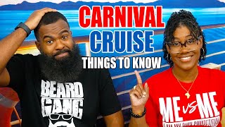 15 Things To Know Before Your Next Carnival Cruise!