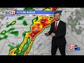 Line of severe storms moves across north Alabama Sunday night