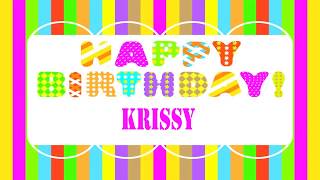 Krissy Wishes & Mensajes - Happy Birthday