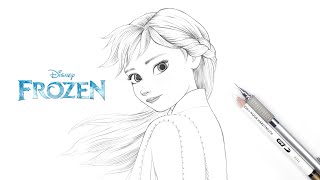 How to draw Anna | Frozen | Anna