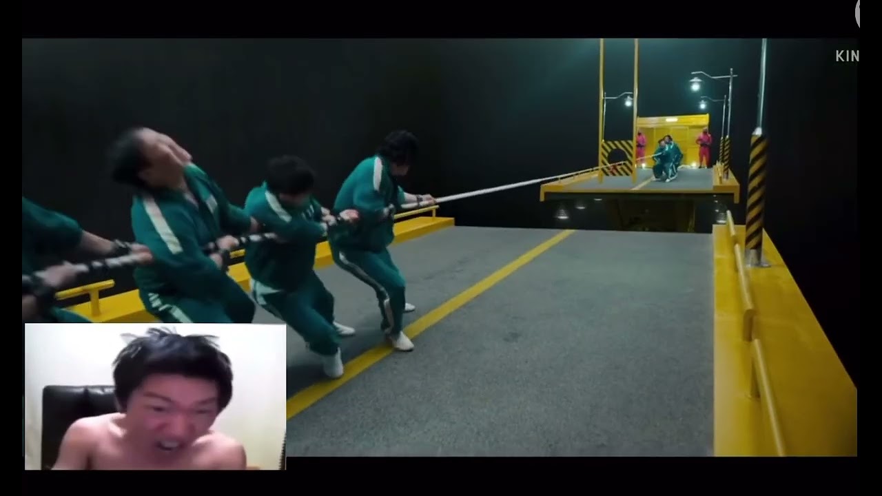 Angry Korean Gamer watches Squid Game  lll