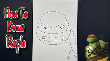 How To Draw Raph From Teenage Mutant Ninja Turtles #drawing #tmnt